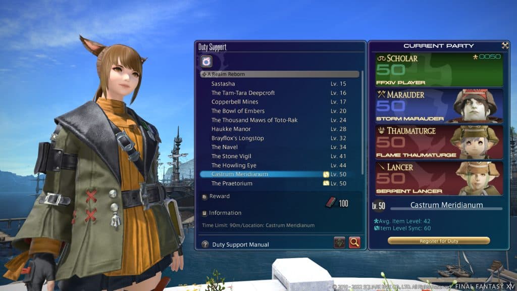 FFXIV Duty Support