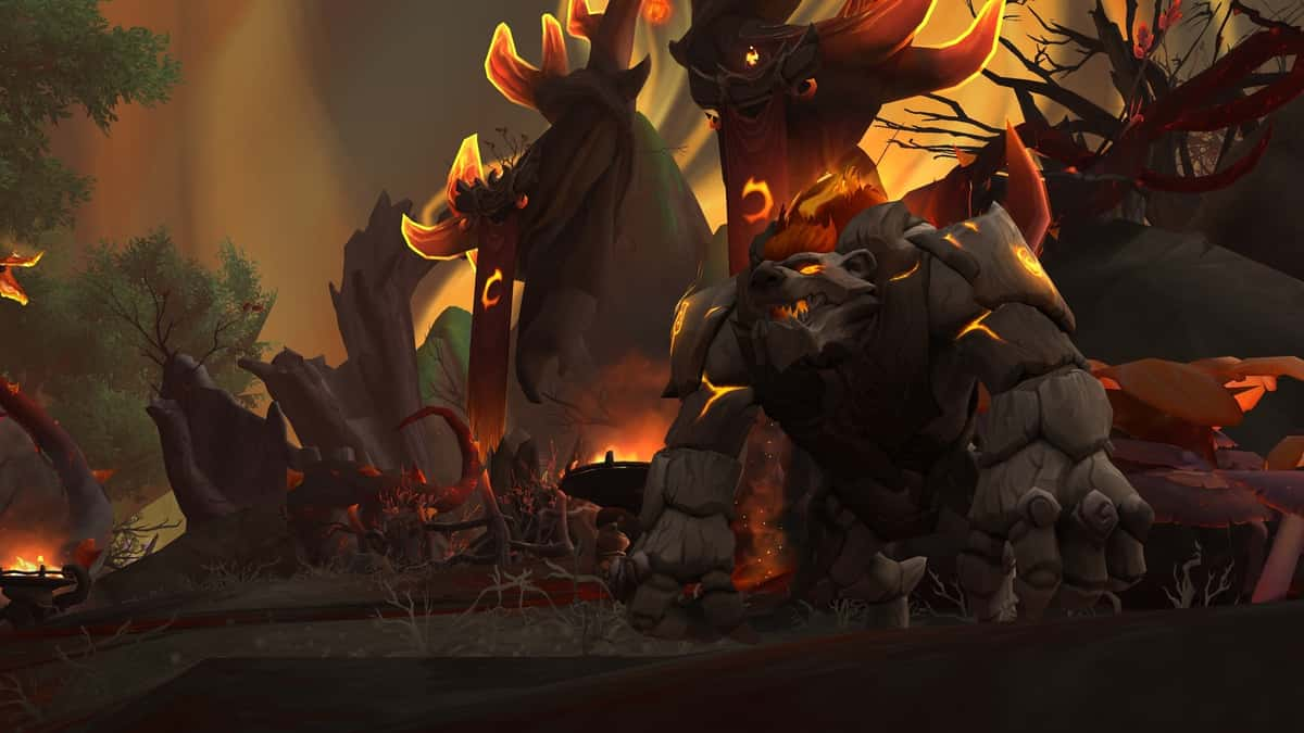 A new enemy in the WoW Guardians of the Dream update