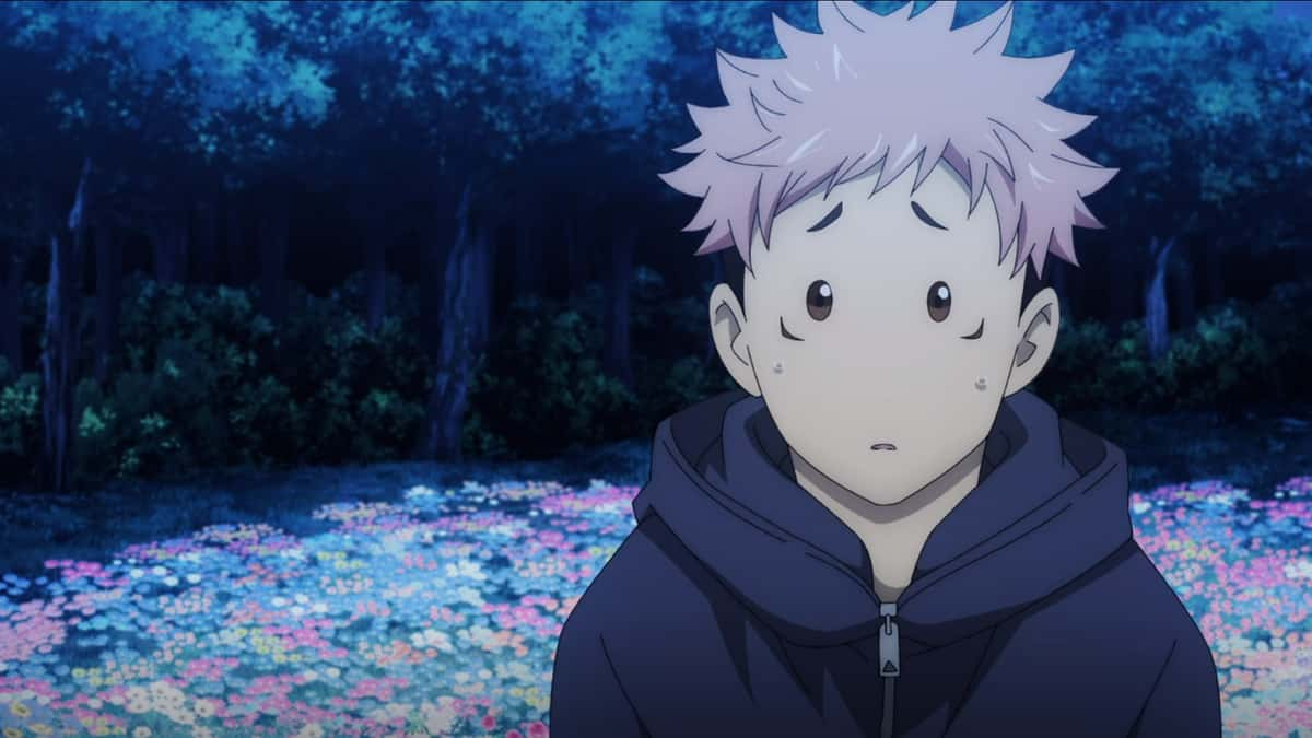 An image of Yuji from Jujutsu Kaisen