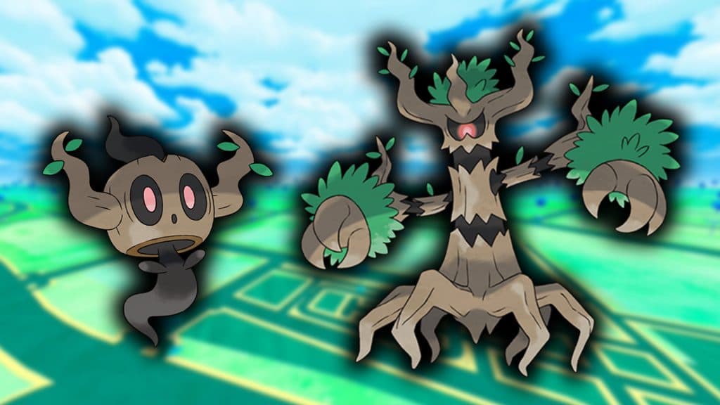 phantump trevenant pokemon go