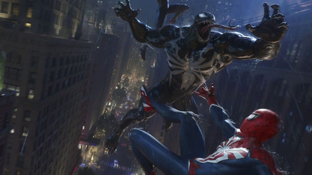 Spider Man 2 Venom fight