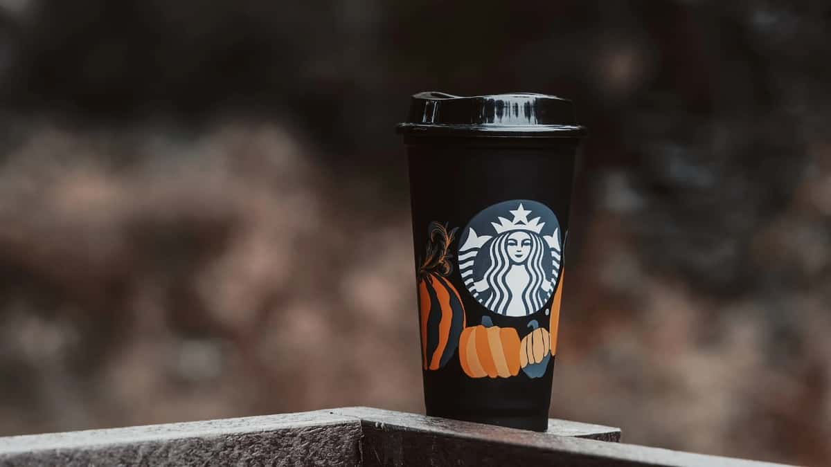 Starbucks' signature pumpkin spice latte.