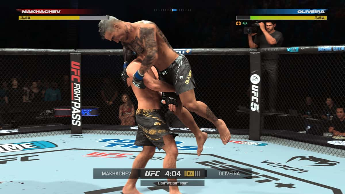 UFC 5 takedown