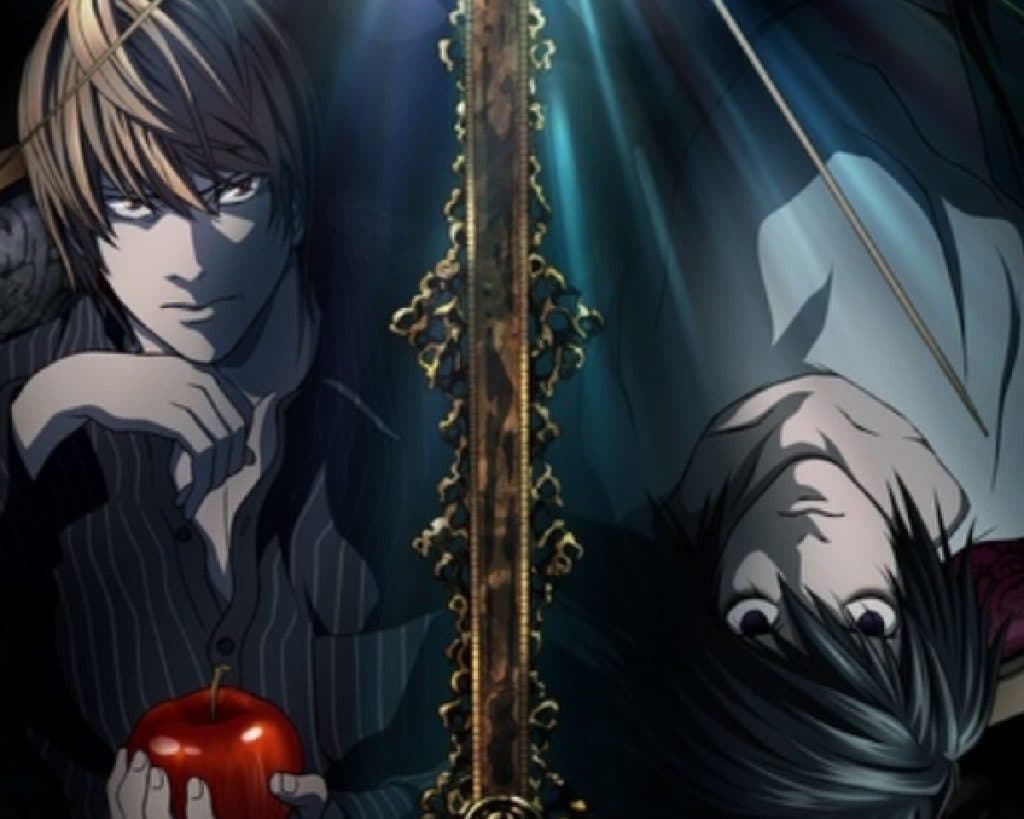 Light versus L in Death Note