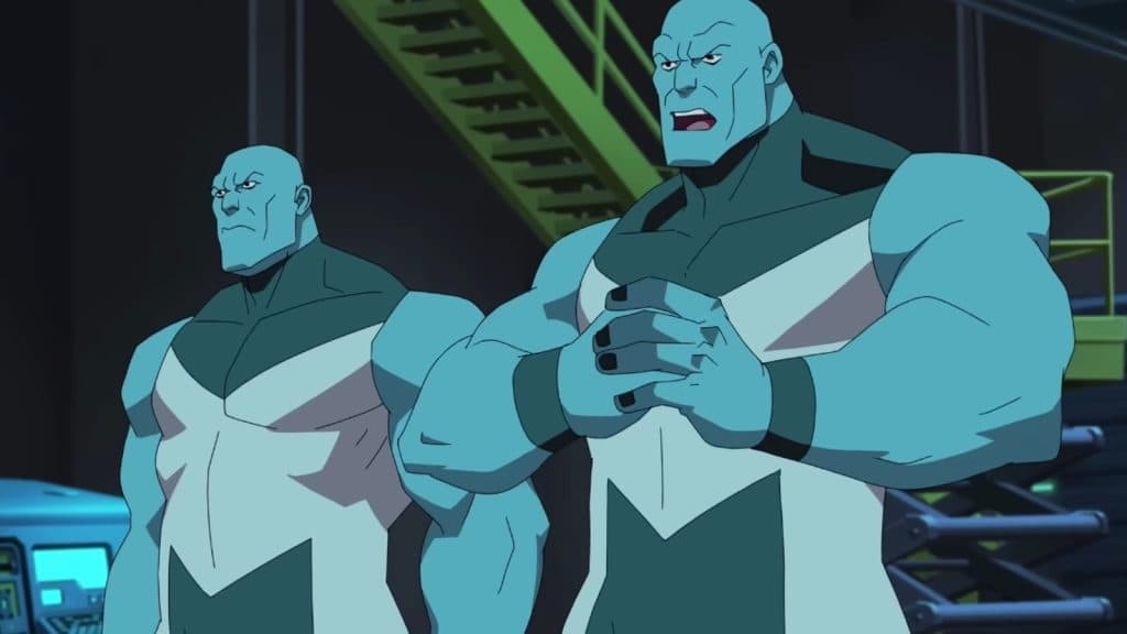 The Mauler twins in Invincible Season 2 Episode 1