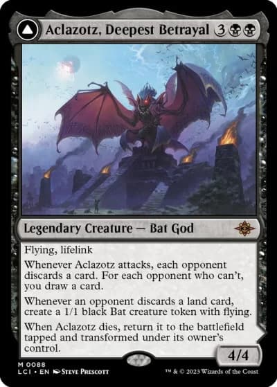 MTG Ixalan Vampire god Aclazotz