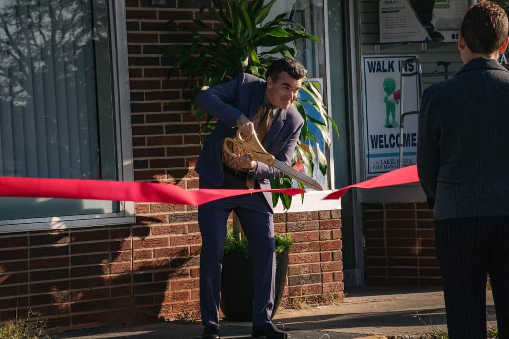 Brian d'Arcy James as Lydell in Pain Hustlers