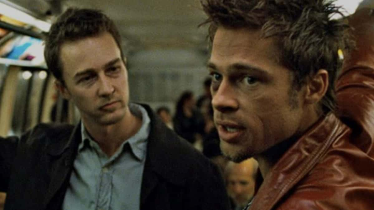 Edward Norton and Brad Pitt in Fight Club