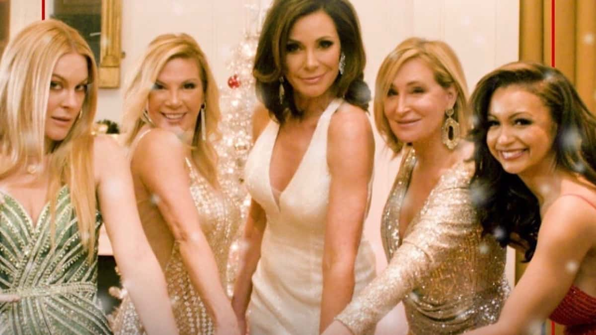 RHONY's Leah McSweeney, Ramona Singer, Luann de Lesseps, Sonja Morgan, and Eboni K. Williams