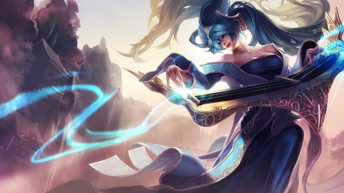 Sona Splash Art League of Legends