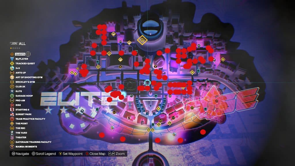 Trick or Treat locations NBA 2K24