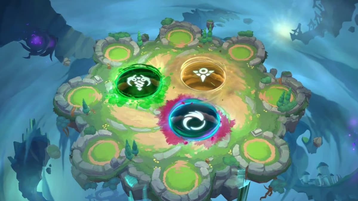 Region Portals in Teamfight Tactics: Runeterra Reforged