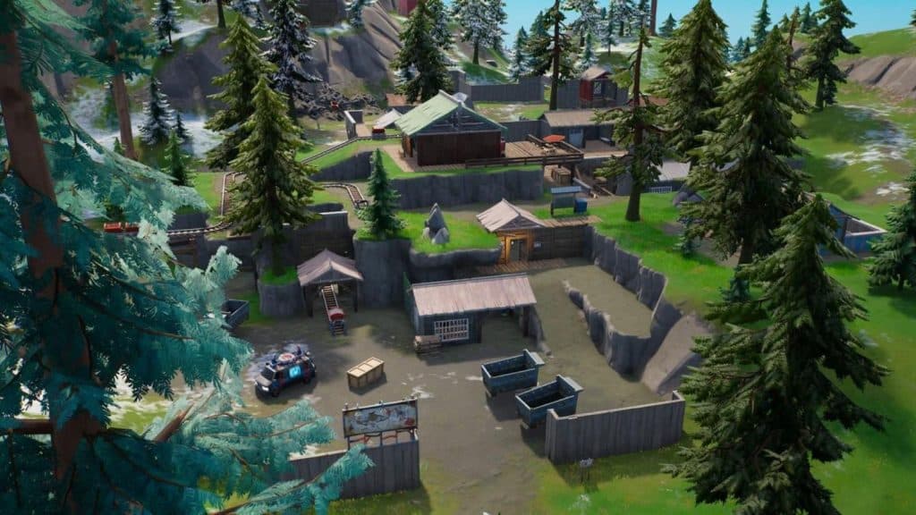 Fortnite OG map landing spots ss