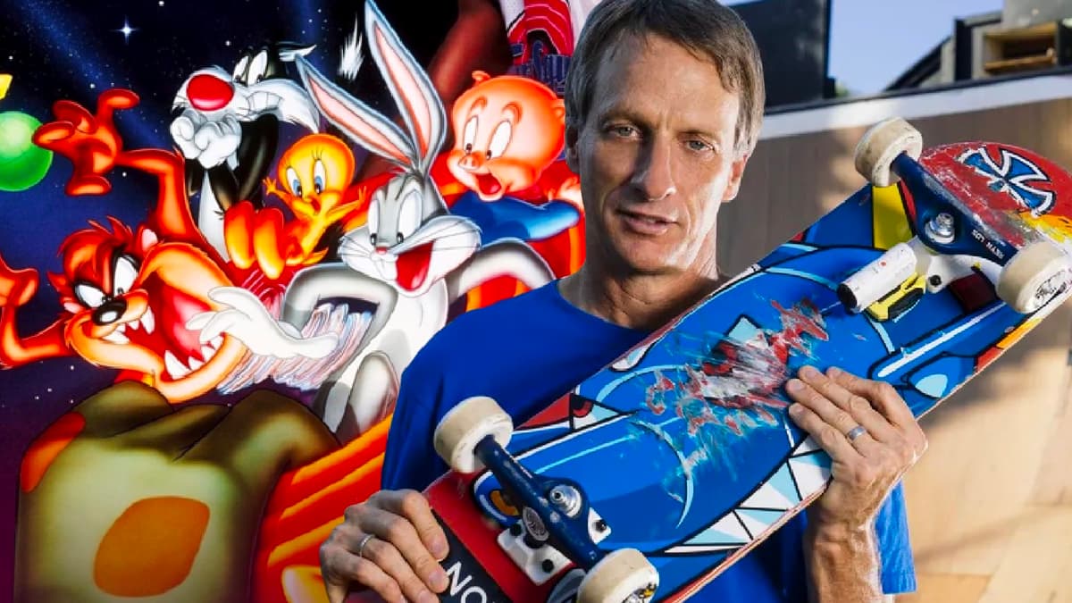 Space Jam 1996 movie and Tony Hawk