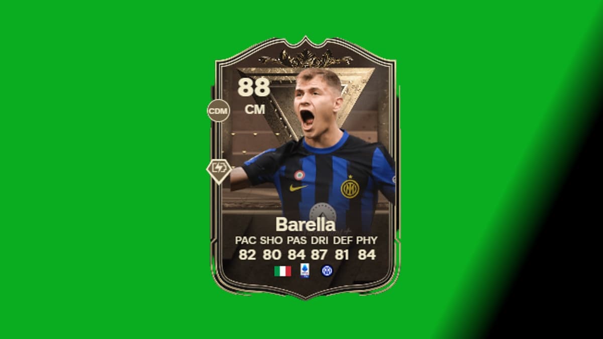 Centurions Nicolo Barella SBC EA FC 24