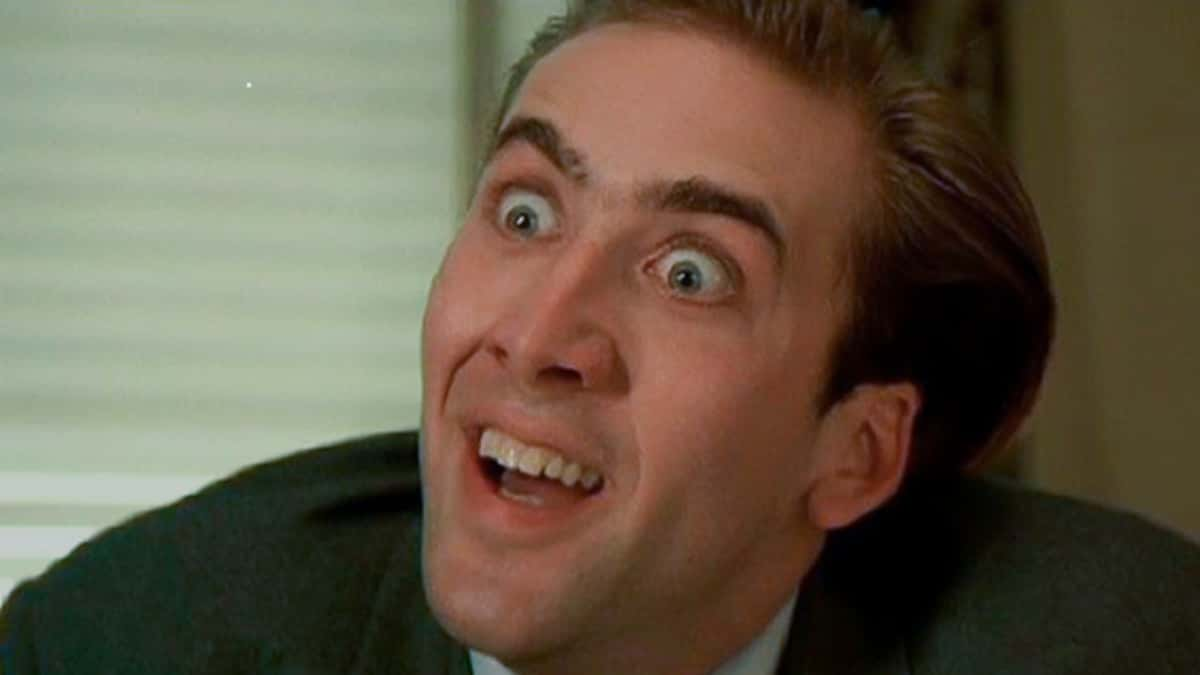 Nicholas Cage in Vampire's Kiss