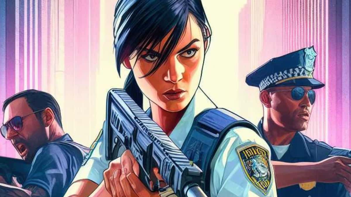 gta 6 female cop loading screen