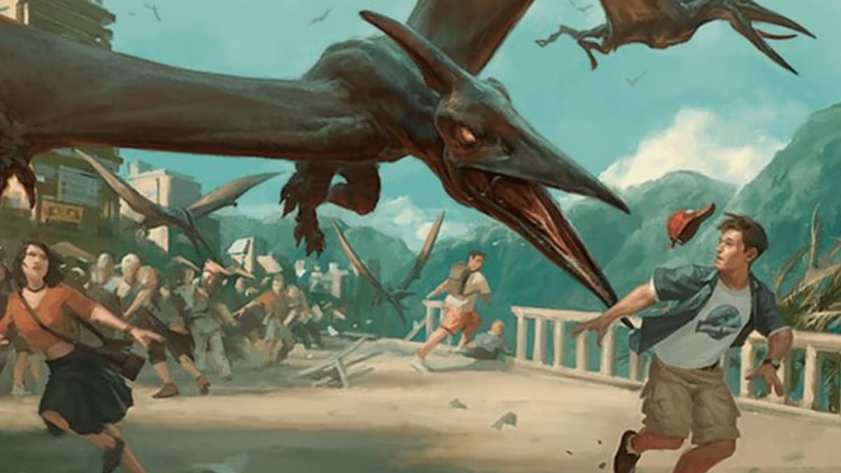 MTG Swoopping Pteranodon Fall Damage header