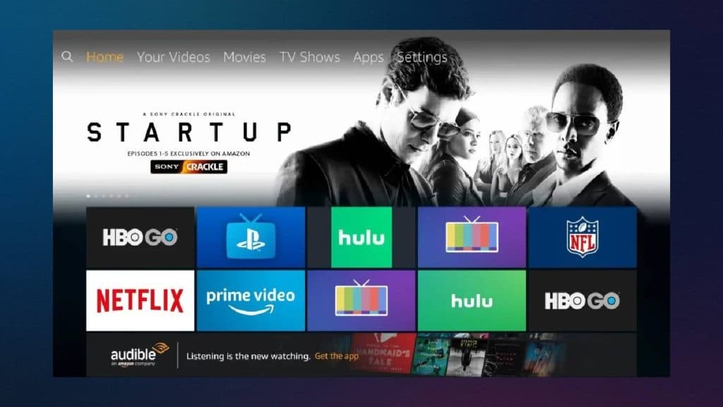 Fire TV Stick Interface