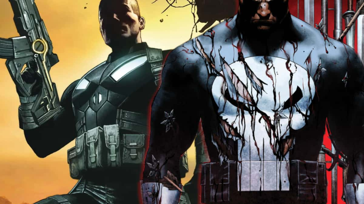 Joe Garrison and Frank Castle from Marvel Comics