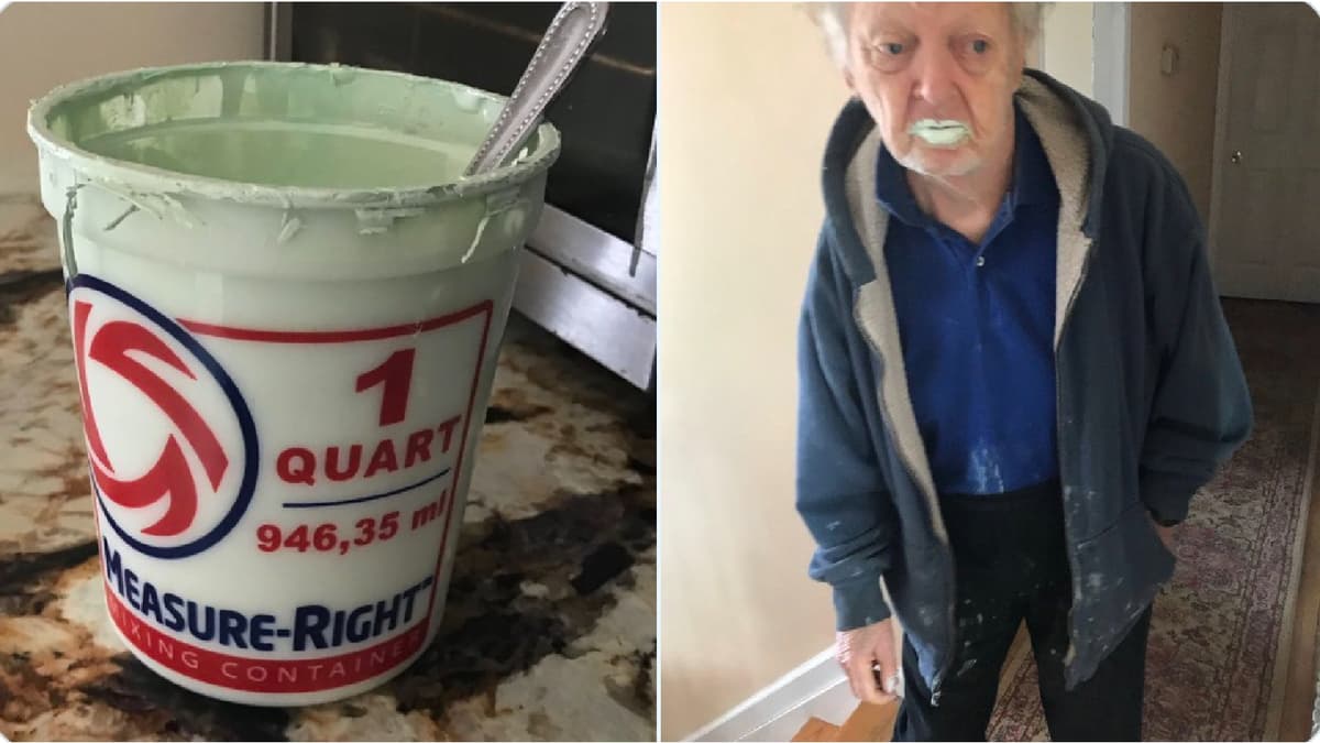 Viral paint grandad