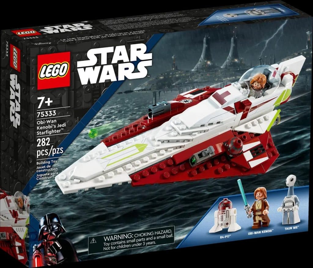 Lego star wars Obi-Wan Kenobi's Jedi Starfighter box