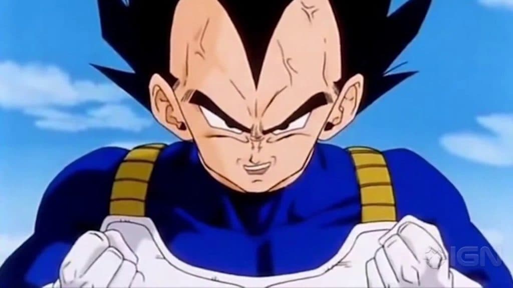 Vegeta in Dragon Ball Z