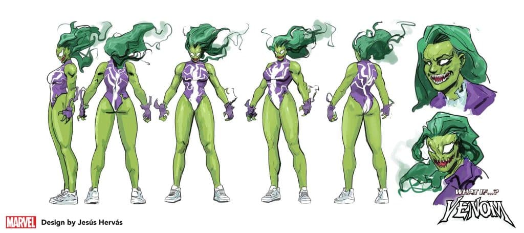 What If...? Venom She-Hulk design