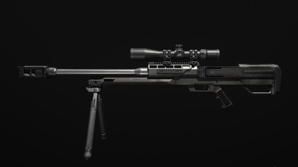 Screenshot of the KATT-AMR sniper rilfe in Warzone.