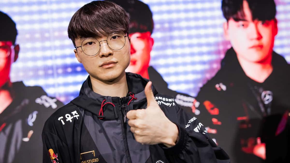 T1 Faker refuses to trash talk JDG Worlds 2023