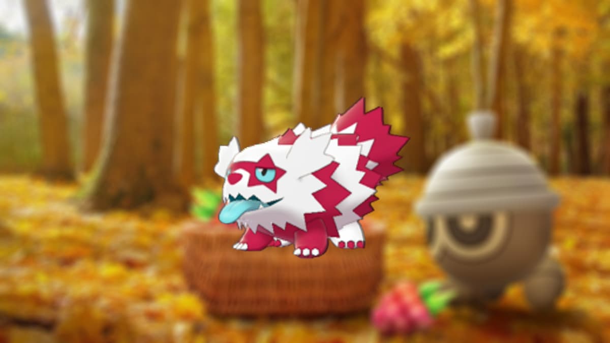 Shiny Zigzagoon from Pokemon Go