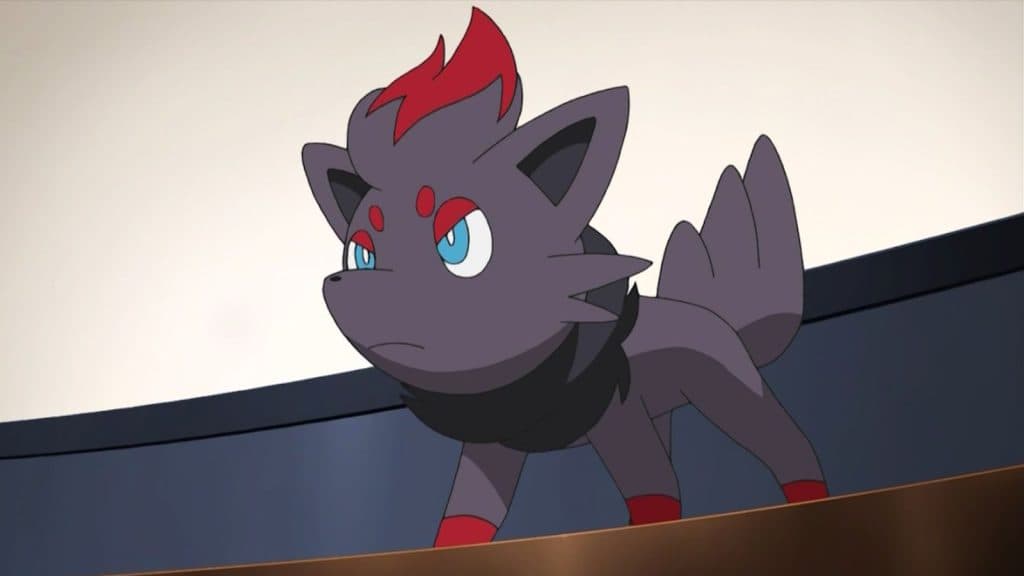 Zorua in Pokemon movie Zoroark: Master of Illusions.