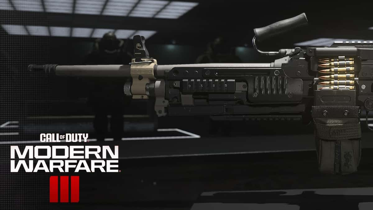 Bruen Mk9 LMG in Modern Warfare 3.