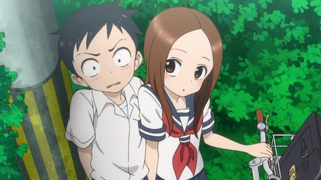 Screenshot from Teasing Master Takagi-San