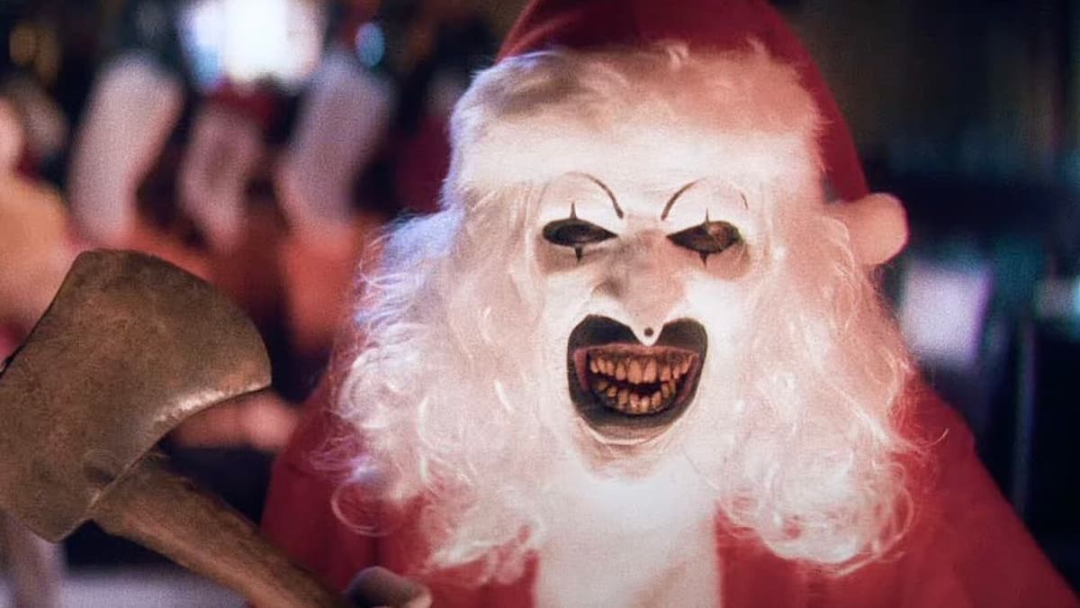 Art the Clown in Terrifier 3 teaser