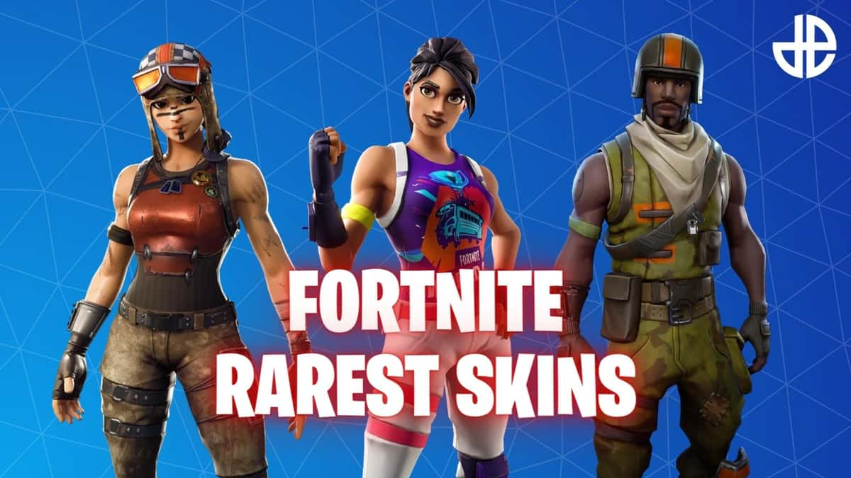 Rarest Fortnite Skins cover