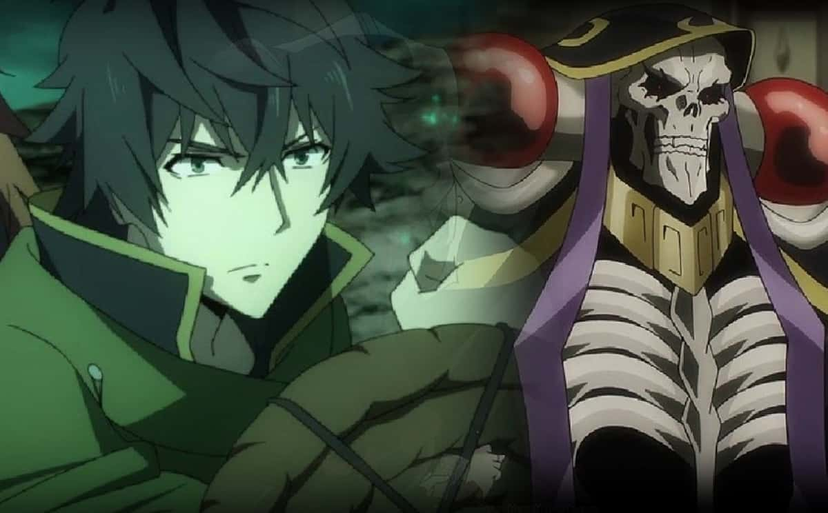 Rising of the Shield Hero's Naofumi and Overlord