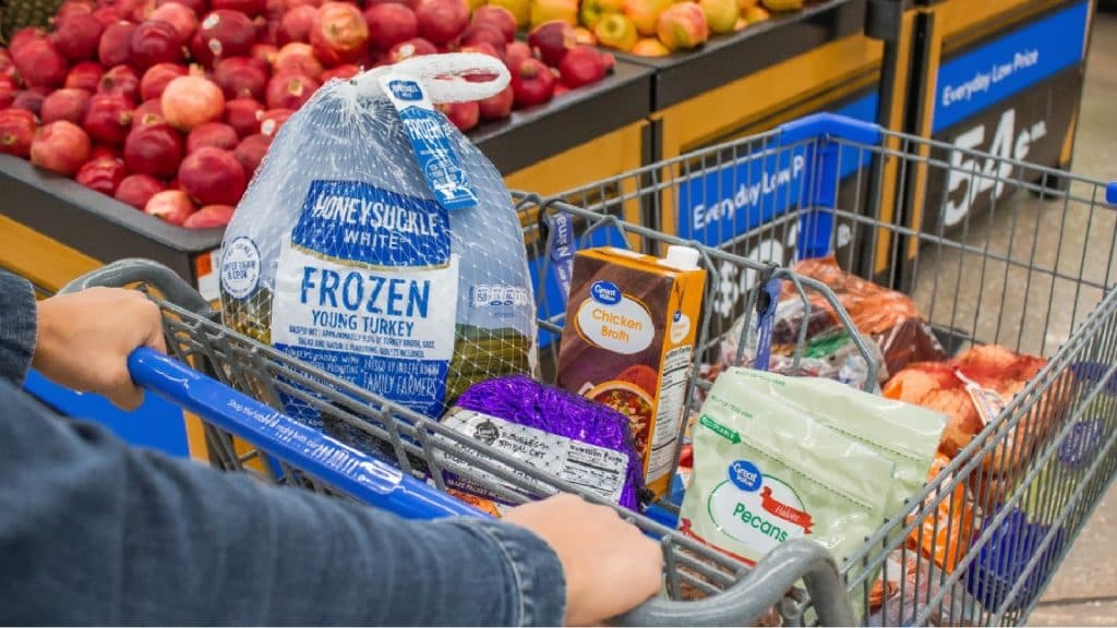 Walmart shopping cart