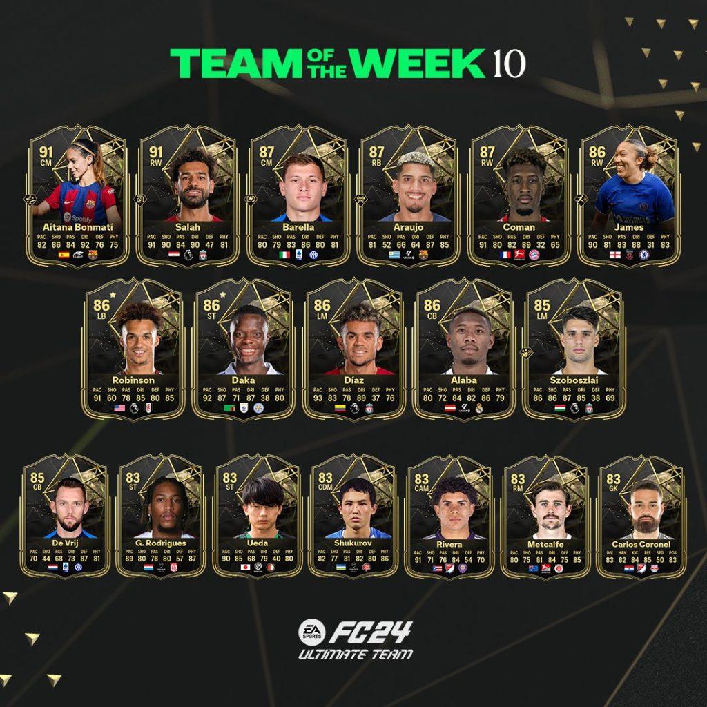 EA FC 24 TOTW 10