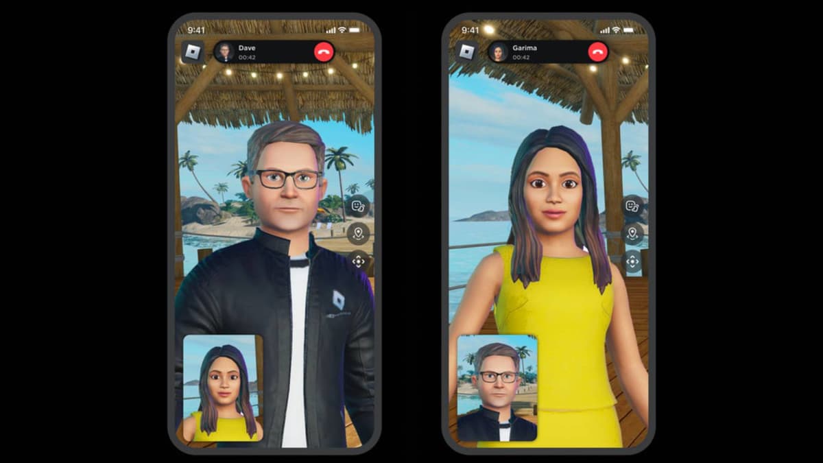 Roblox Connect virtual voice call feature