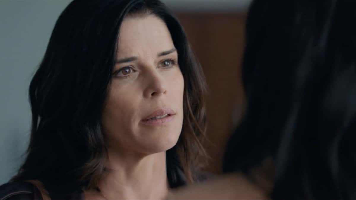 Neve Campbell in Scream 2022 as Sidney Prescott