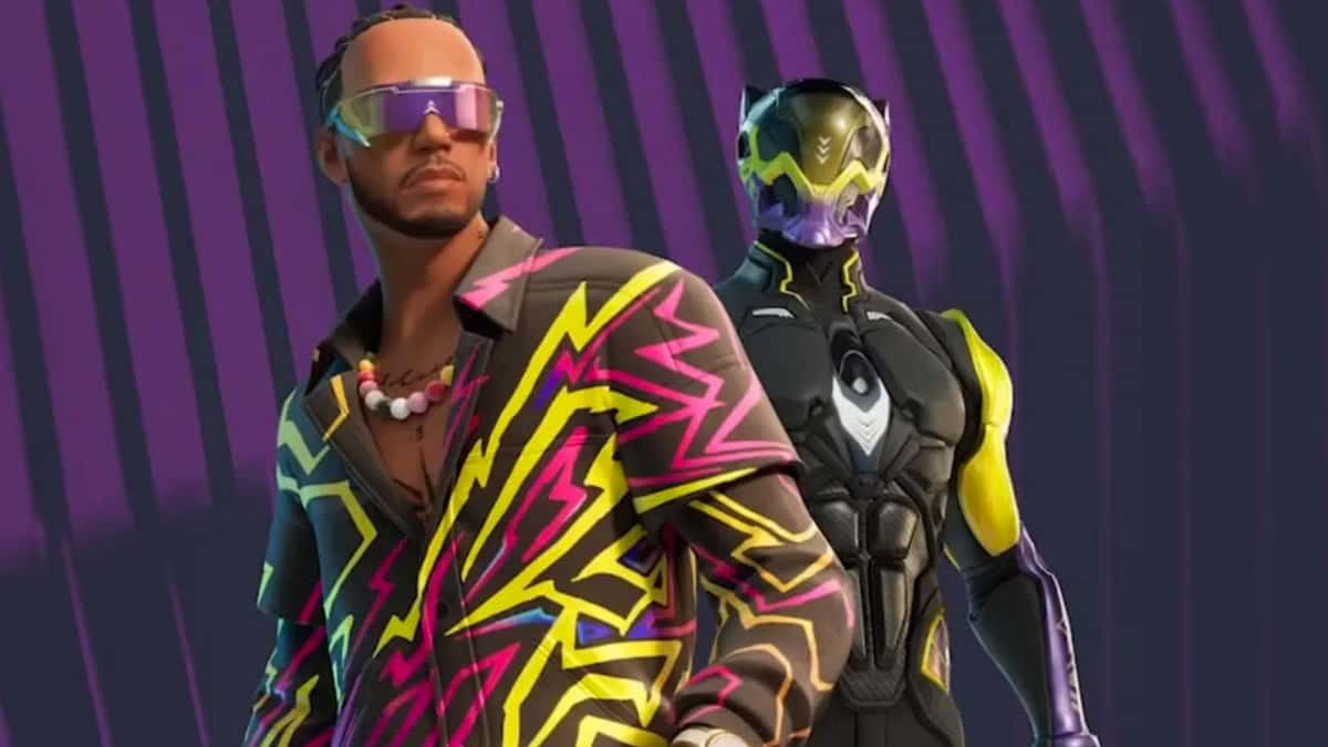 Lewis Hamilton Fortnite skin