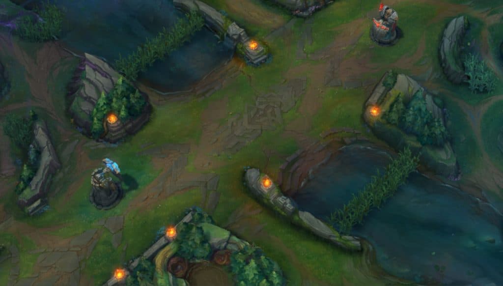 A screenshot from the game League of Legends