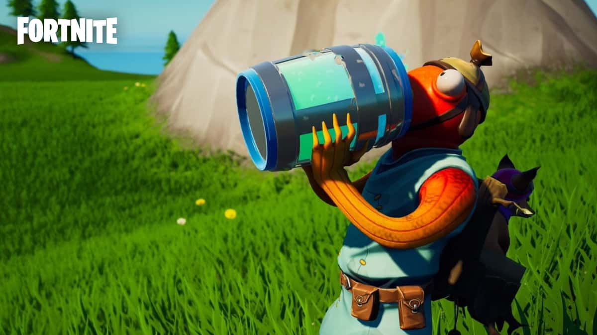 Fishstick drinking Chug Jug