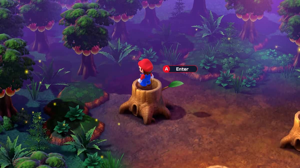 super mario rpg remake tree stump