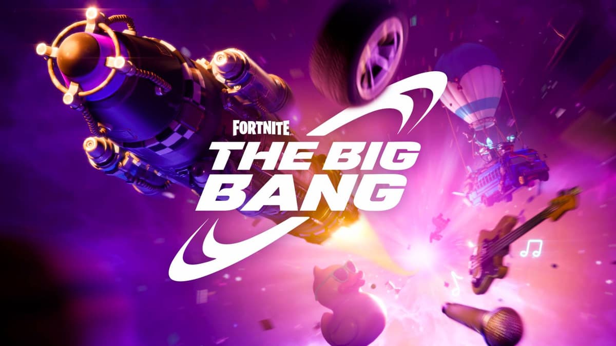 The Big Bang Fortnite live event