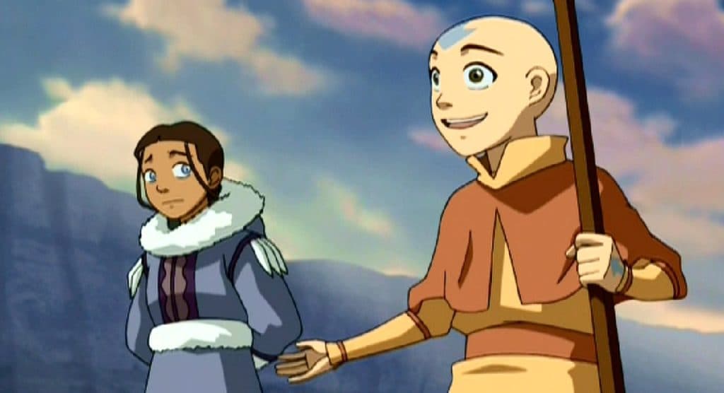 Aang and Katara