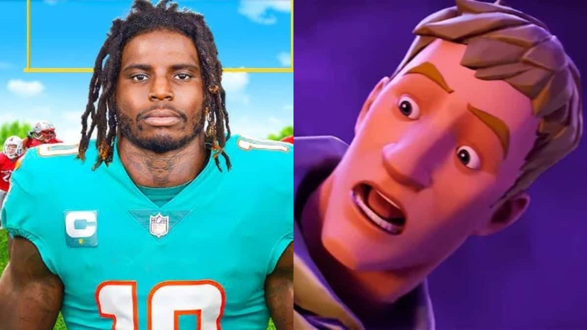 Tyreek Hill NFL star missing Fortnite