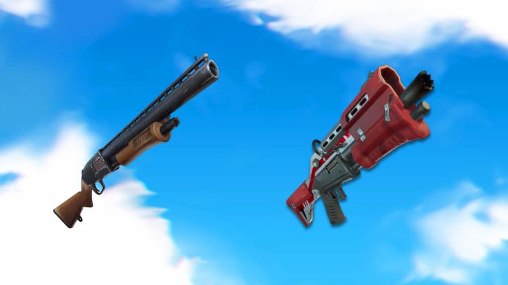 Fortnite OG Shotguns for Chapter 1 Season 1.