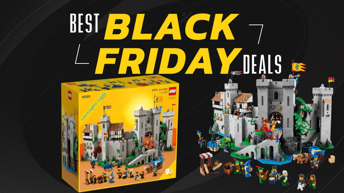 Black friday deals LEGO Icons Lion Knights' Castle cover image